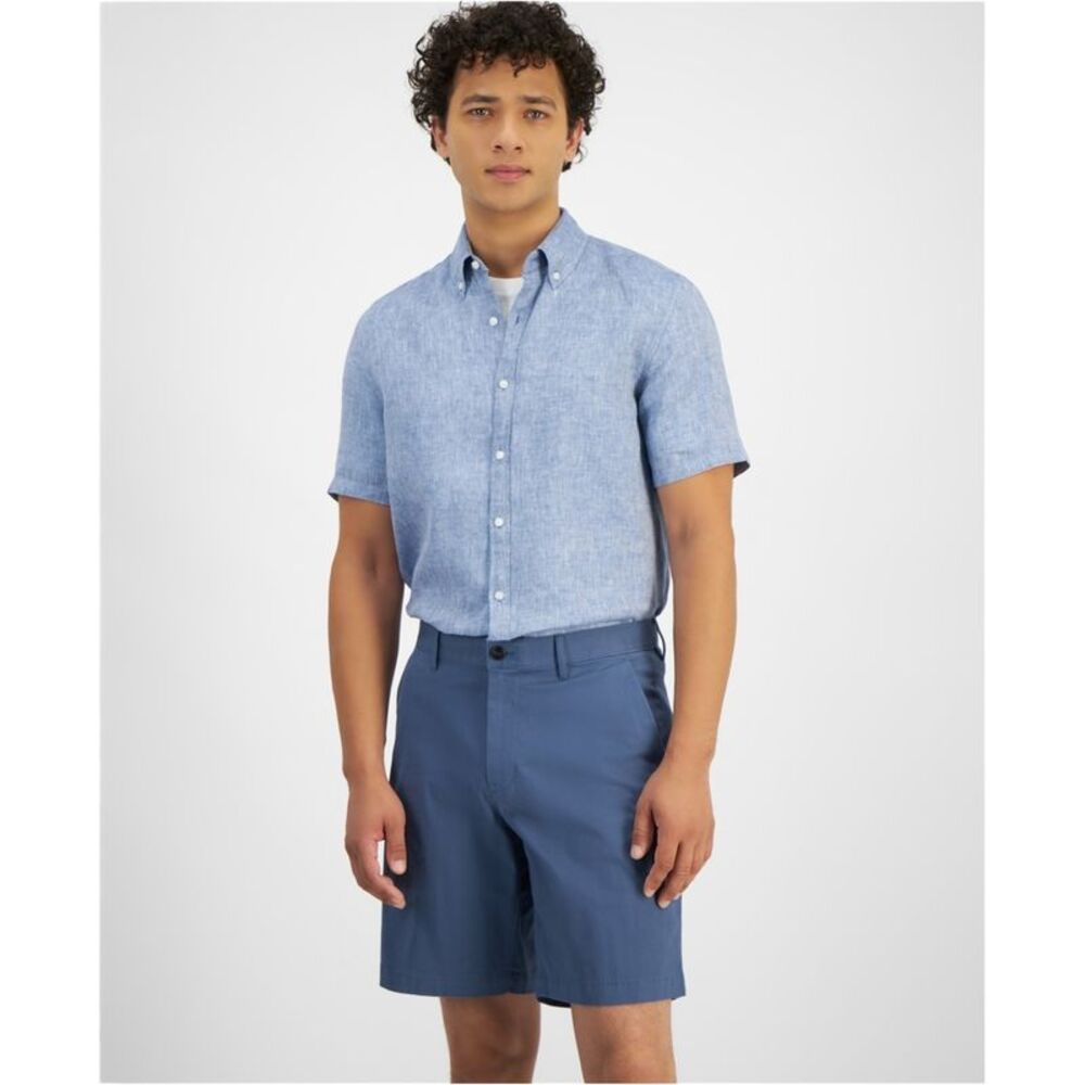 Michael Kors Mens Stretch Moisture-Wicking Casual Bermuda Shorts, NWT